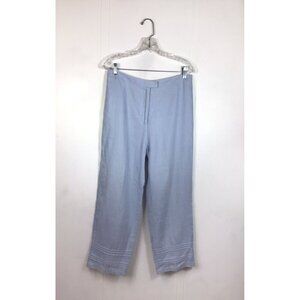Jillian Jones Linen Pants Womens 10